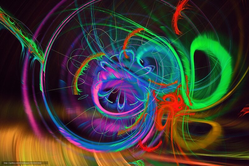 vibrant abstract light swirl