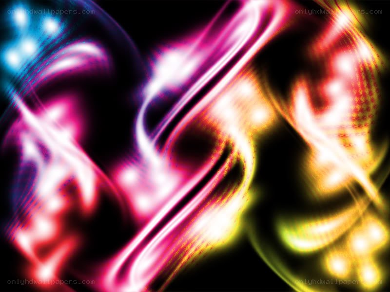 vibrant abstract light waves