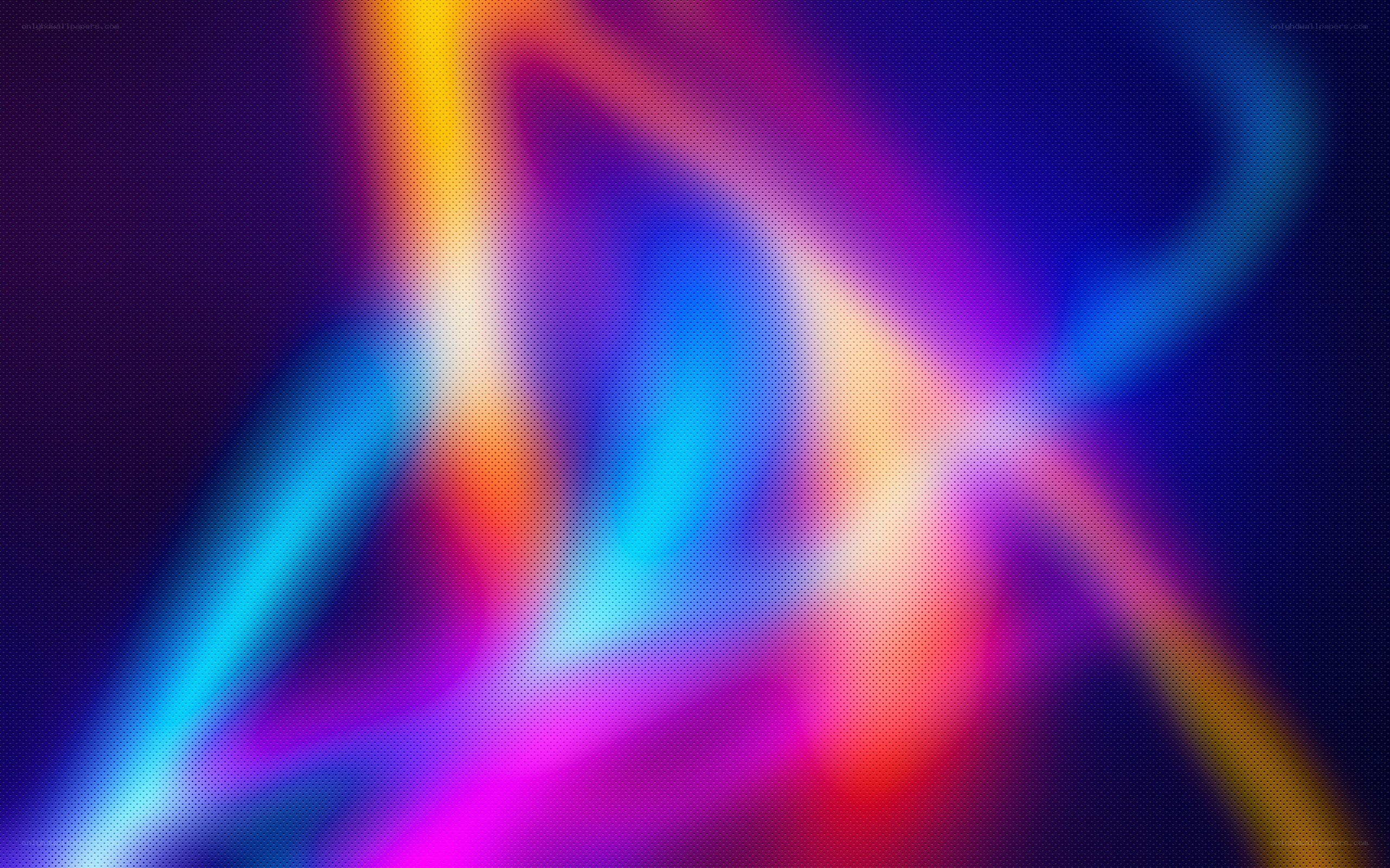 vibrant abstract light waves