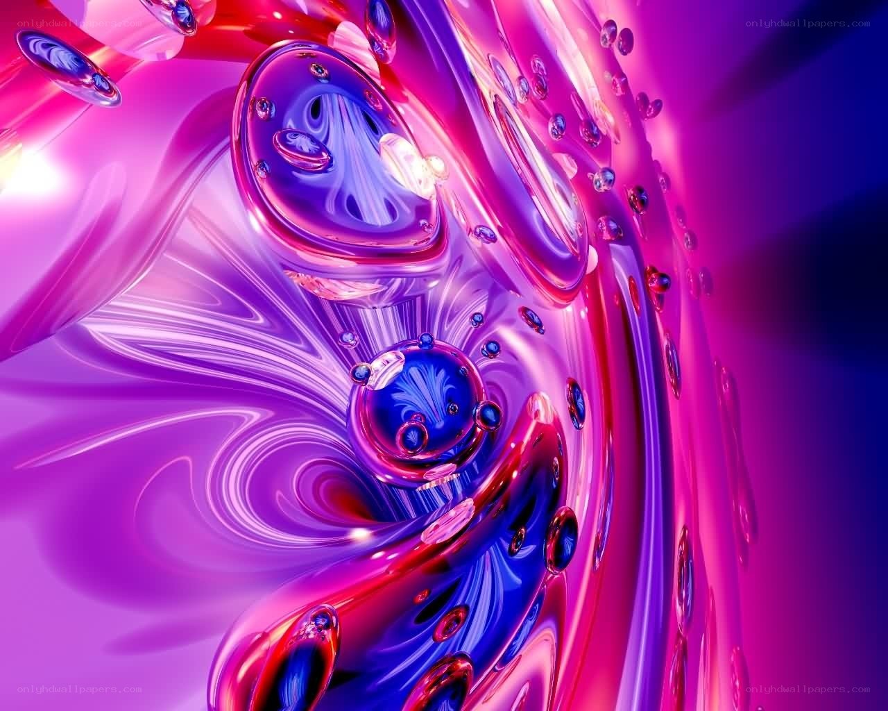 vibrant abstract liquid swirl