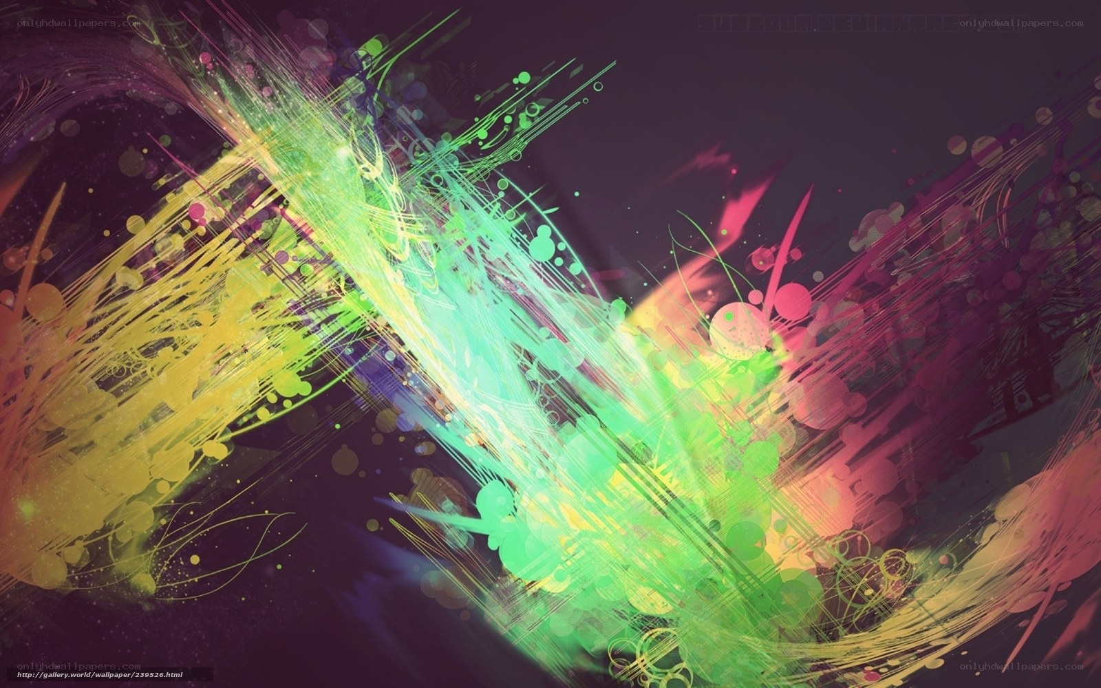 vibrant abstract paint splatter