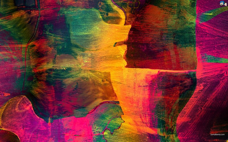 vibrant abstract paint textures