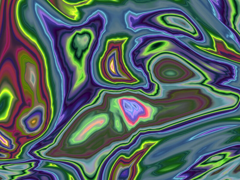 vibrant abstract swirl pattern