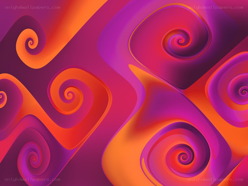vibrant abstract swirls