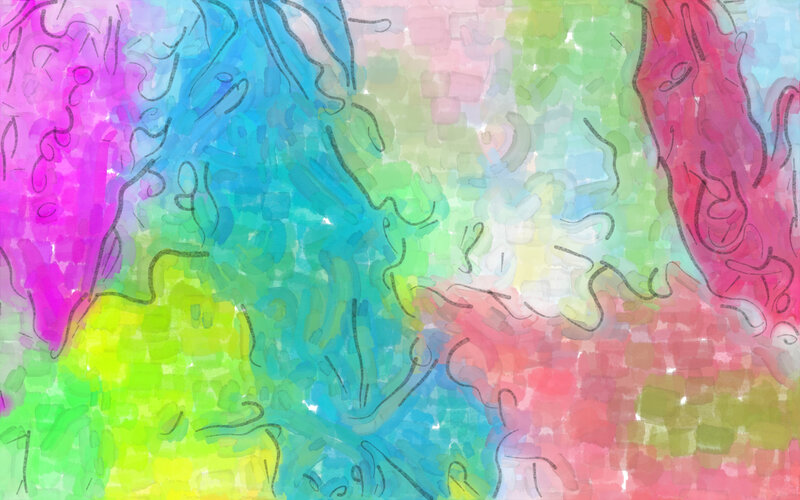 vibrant abstract watercolor