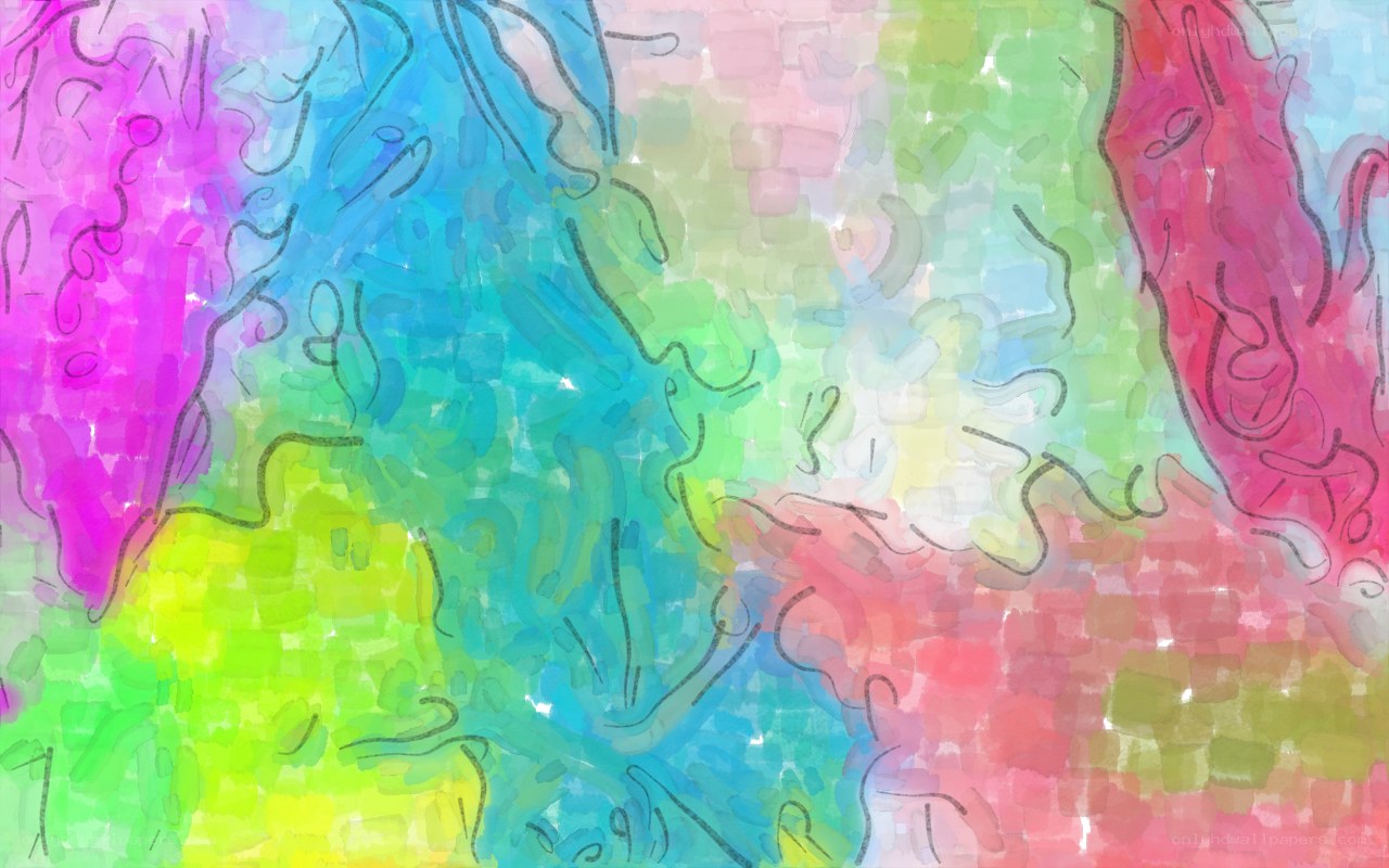 vibrant abstract watercolor