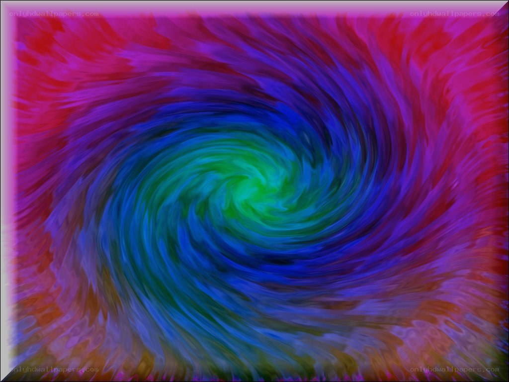 vibrant color swirl