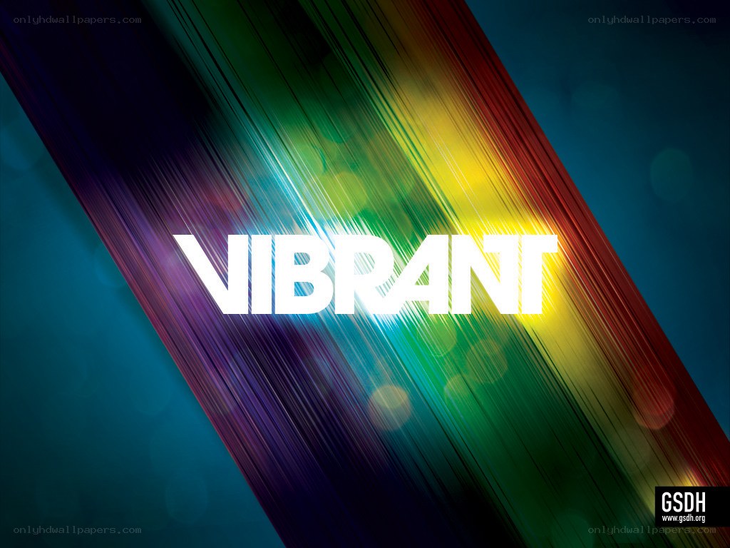 vibrant colorful design