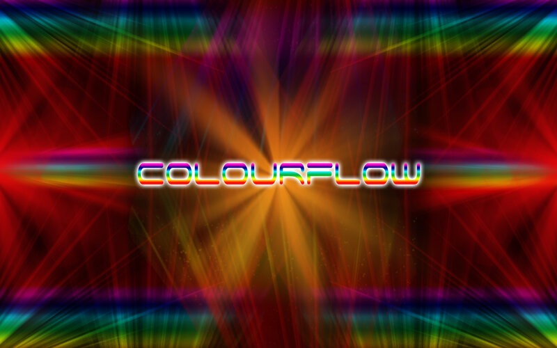 vibrant colourflow background