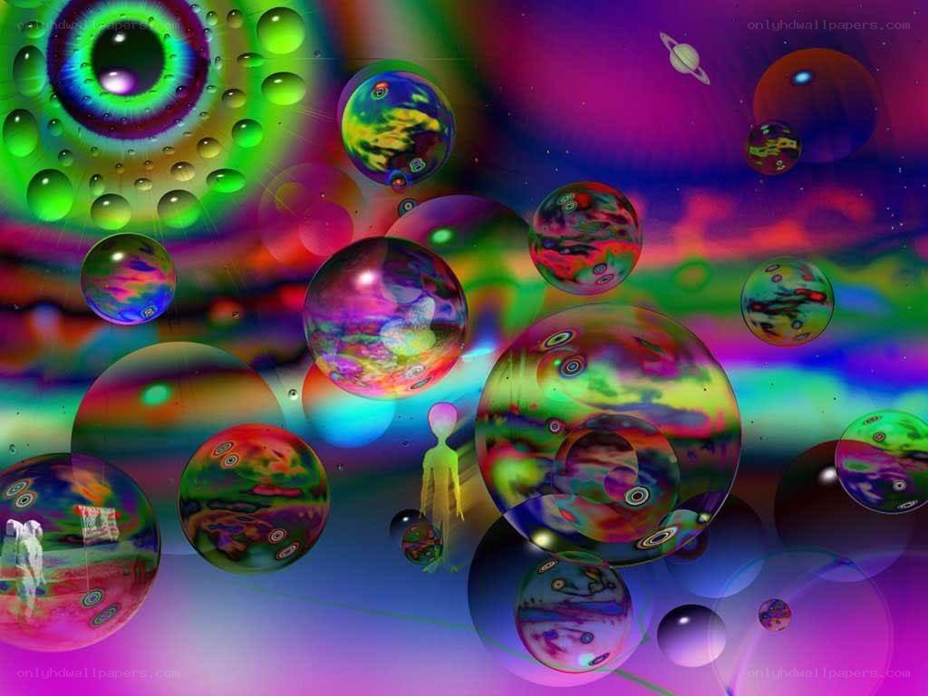 vibrant cosmic spheres