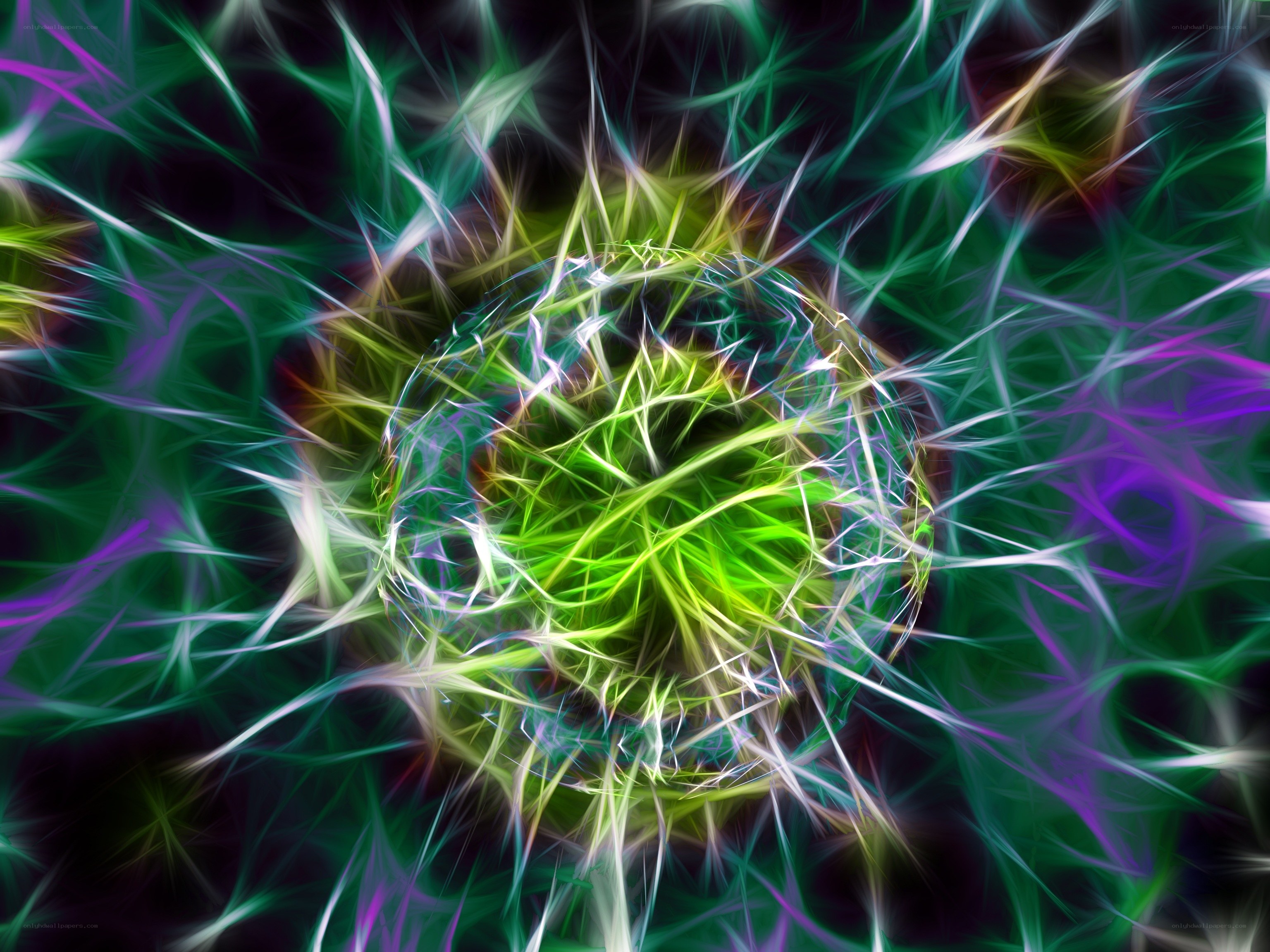 vibrant energy burst