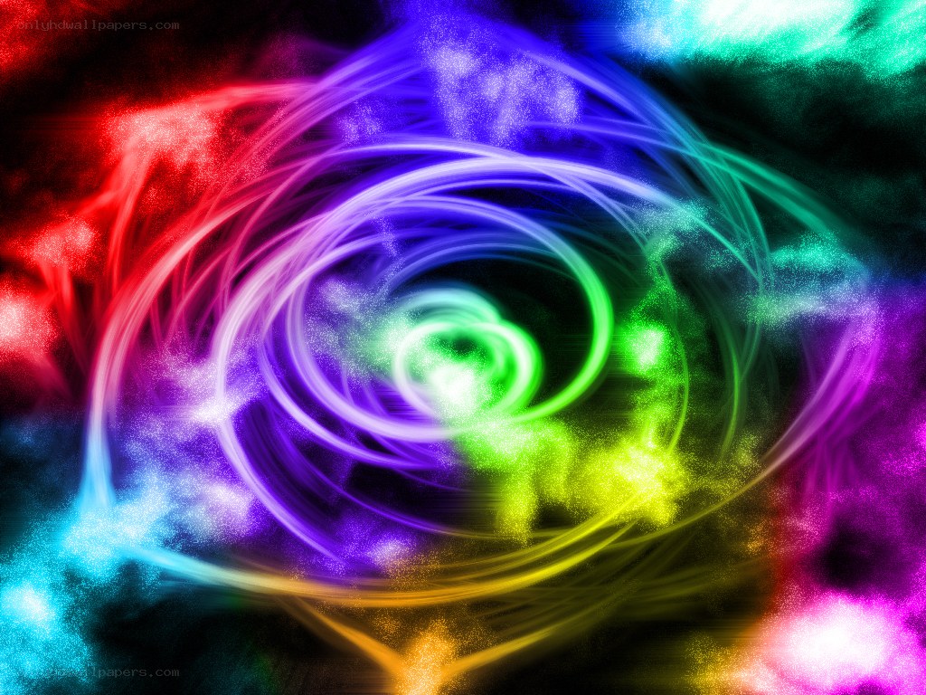 vibrant energy swirl