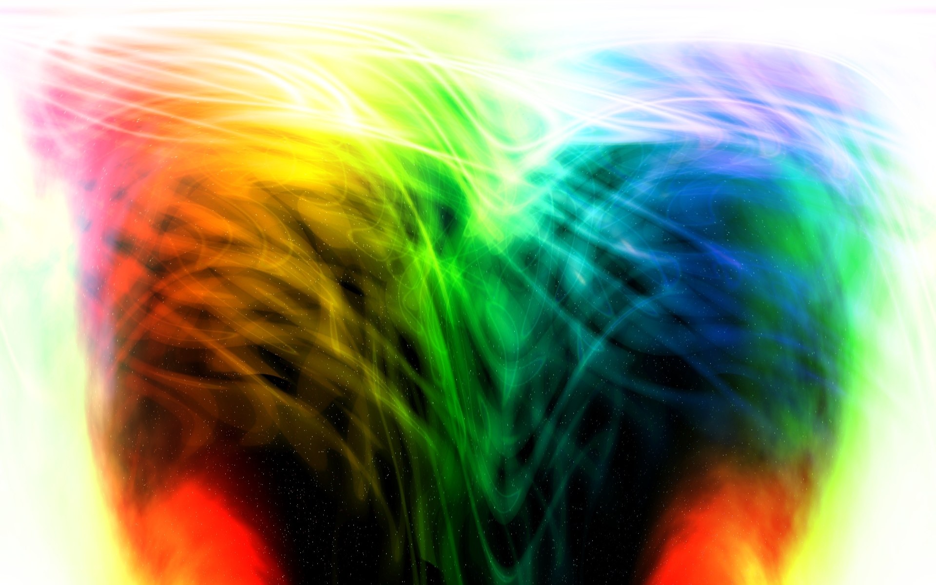 vibrant energy wave
