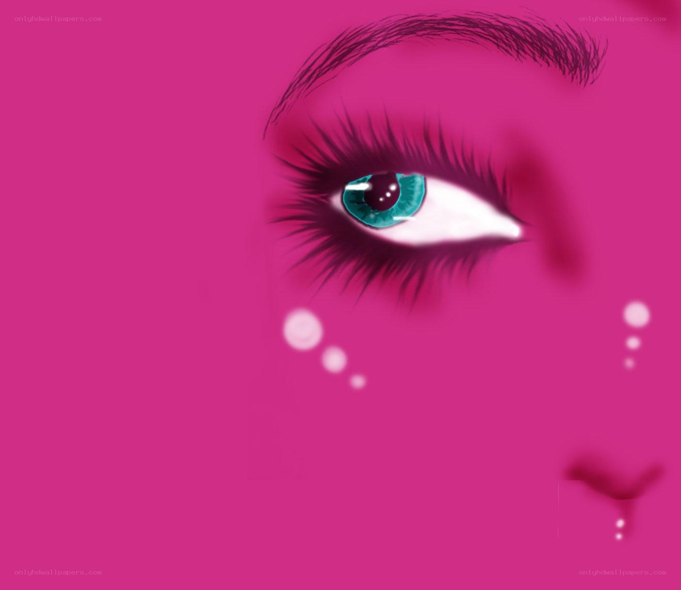 vibrant eye art