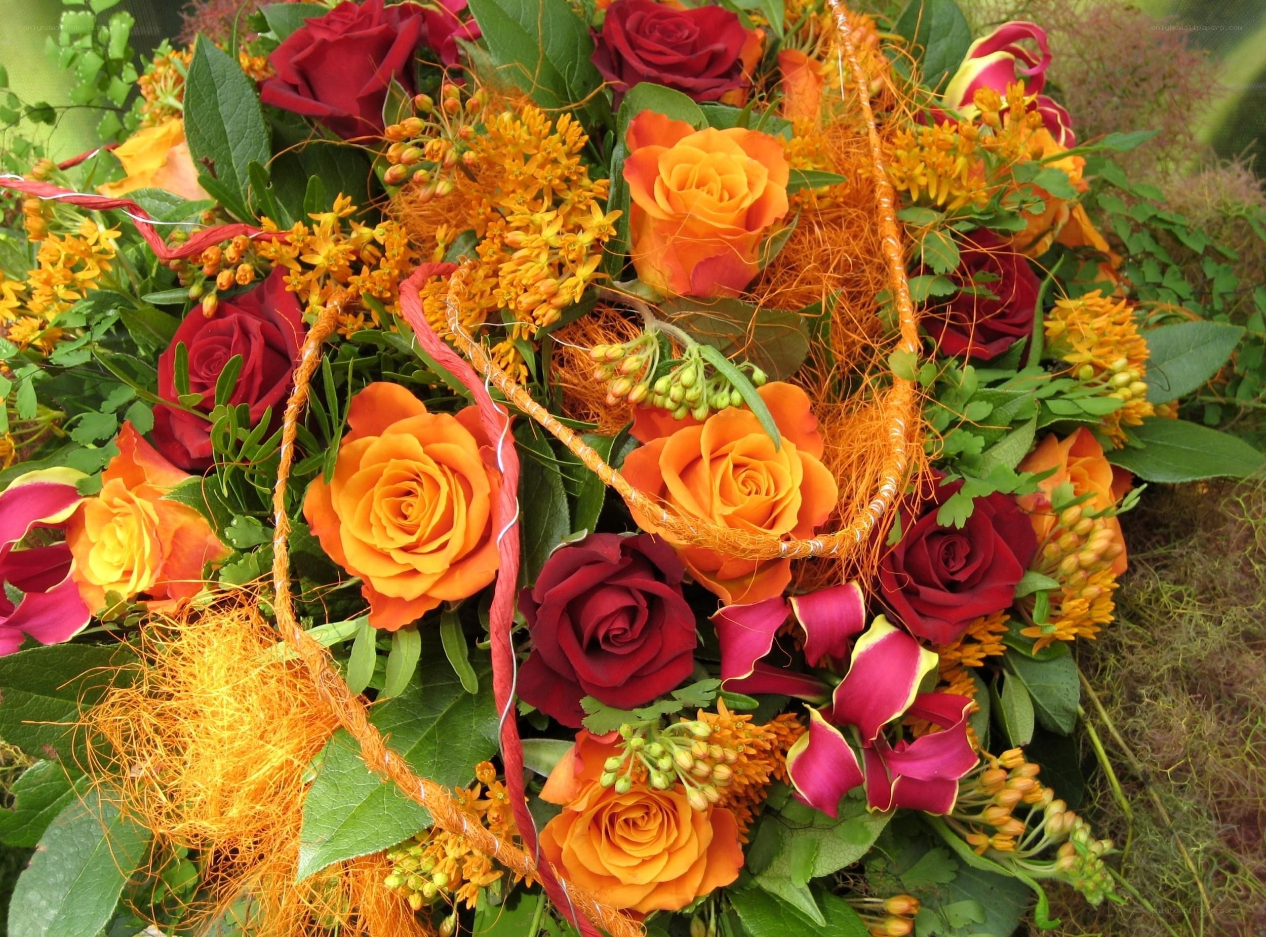 vibrant floral arrangement