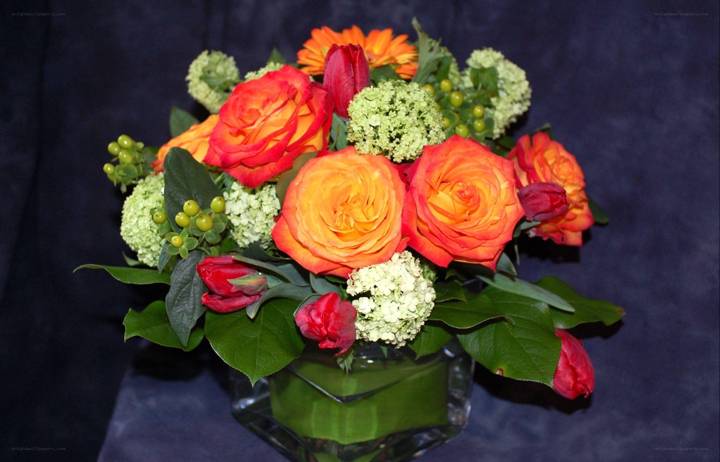 vibrant floral arrangement