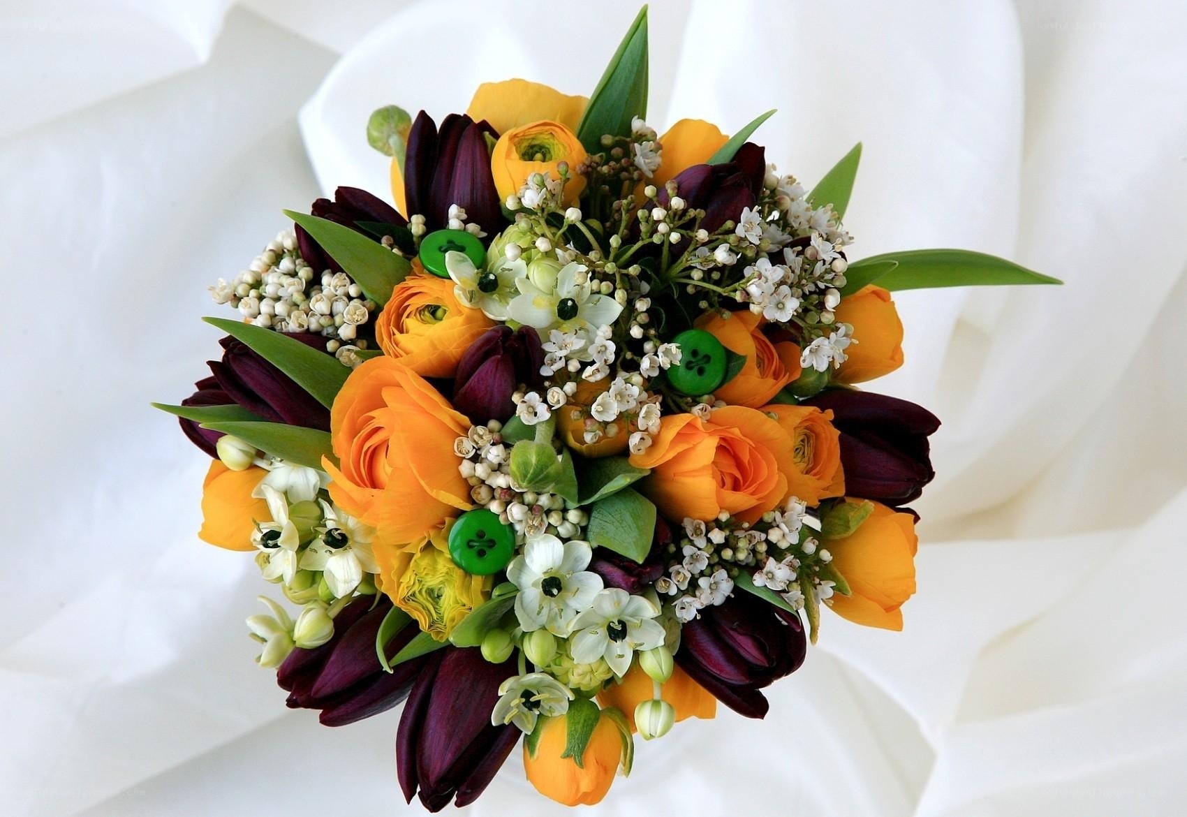 vibrant floral bouquet