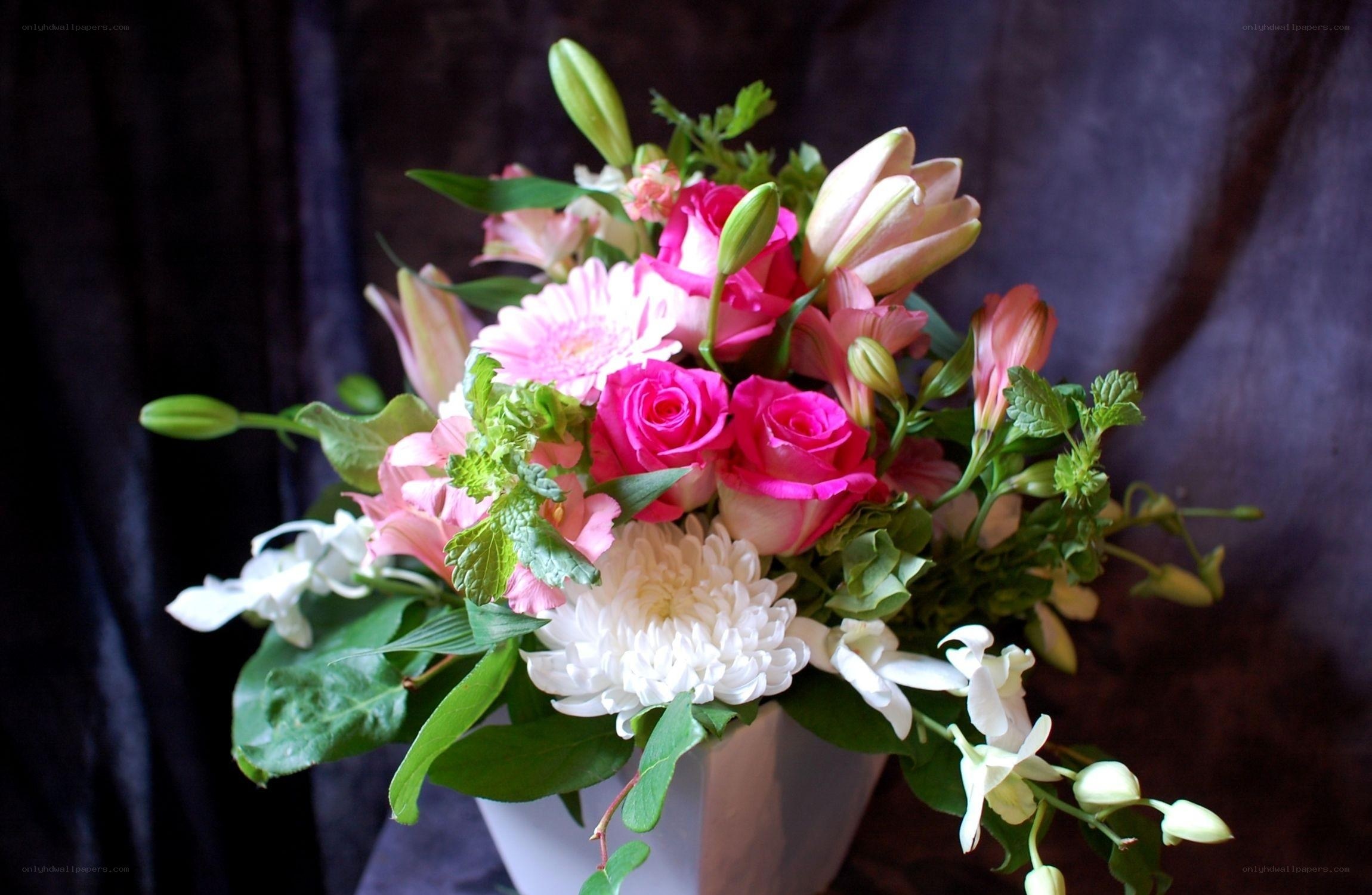 vibrant flower bouquet
