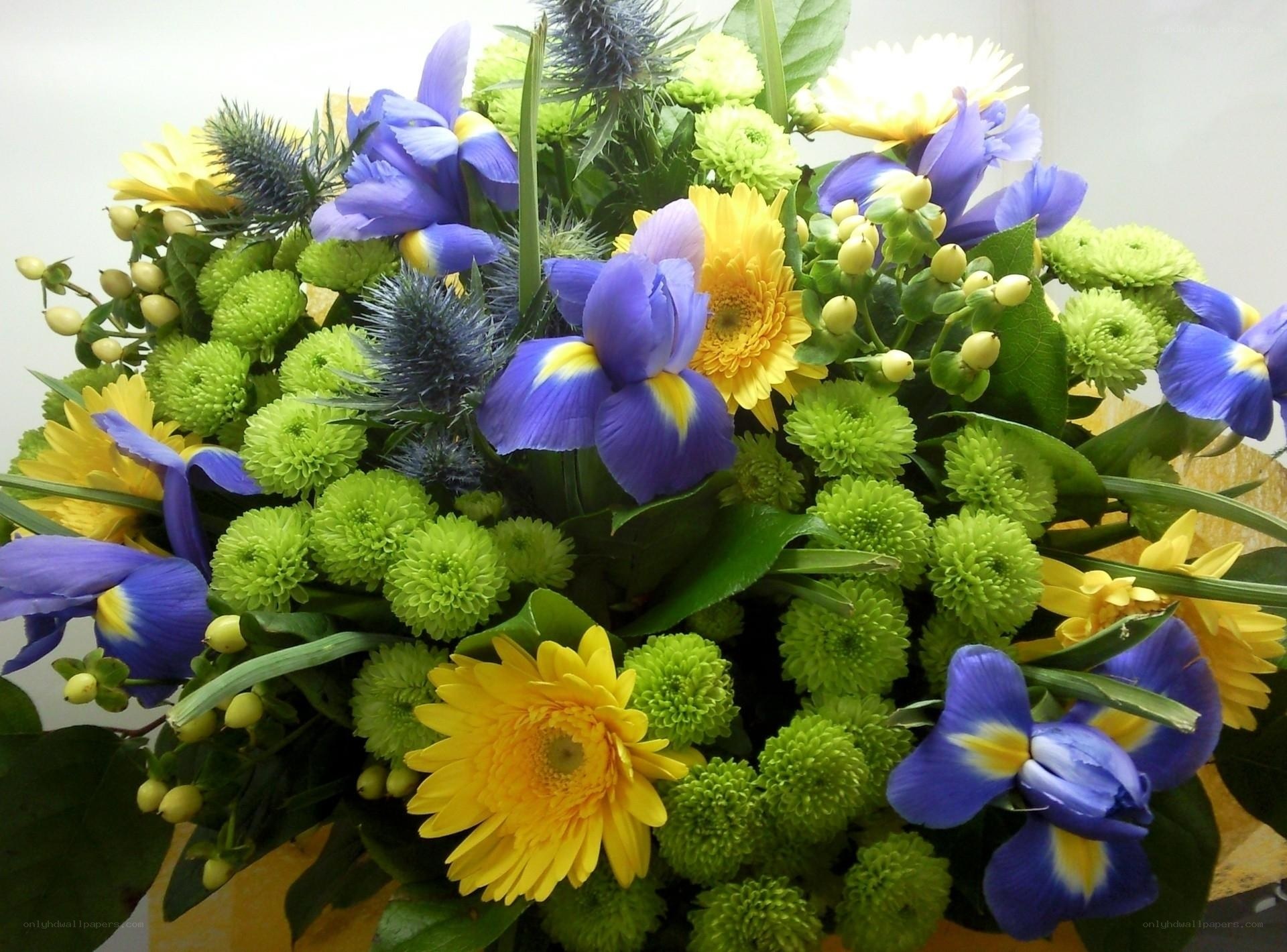 vibrant flower bouquet