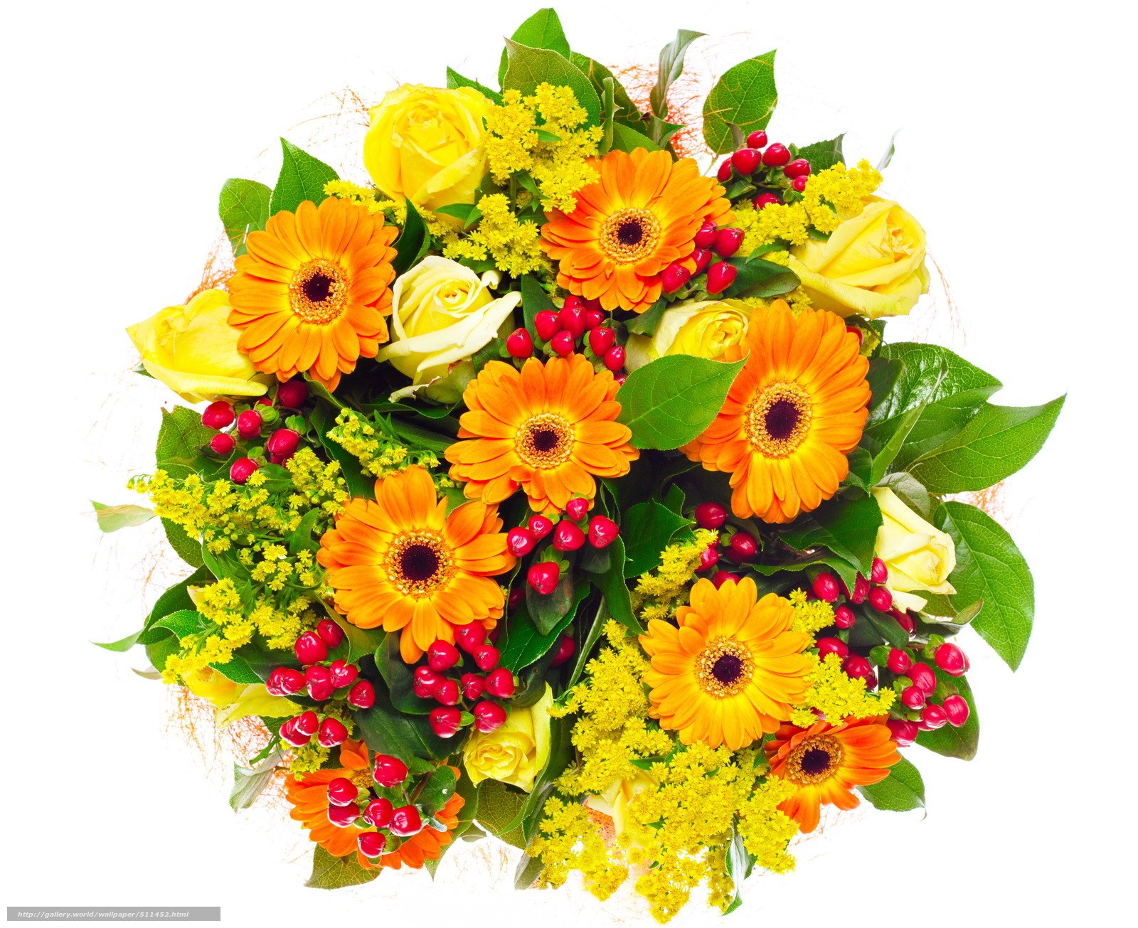 vibrant flower bouquet