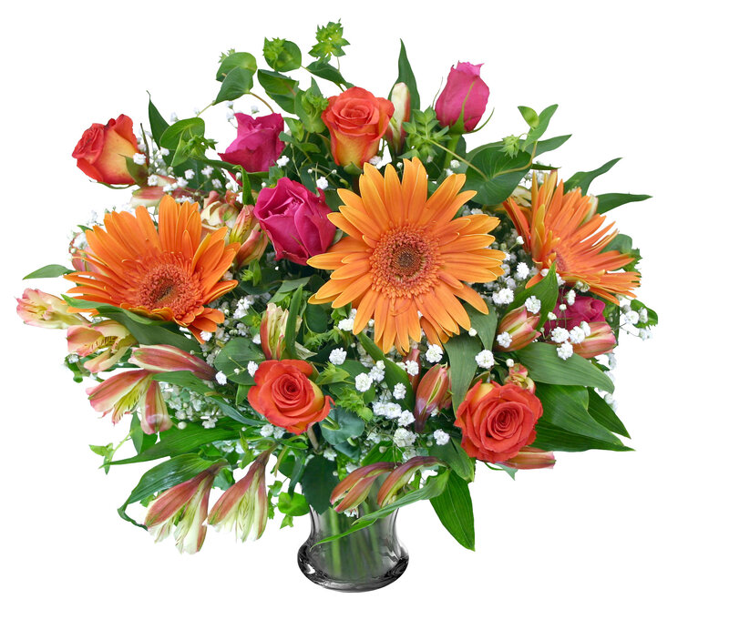 vibrant flower bouquet