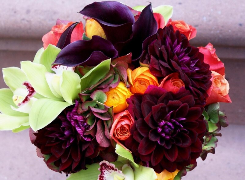 vibrant flower bouquet