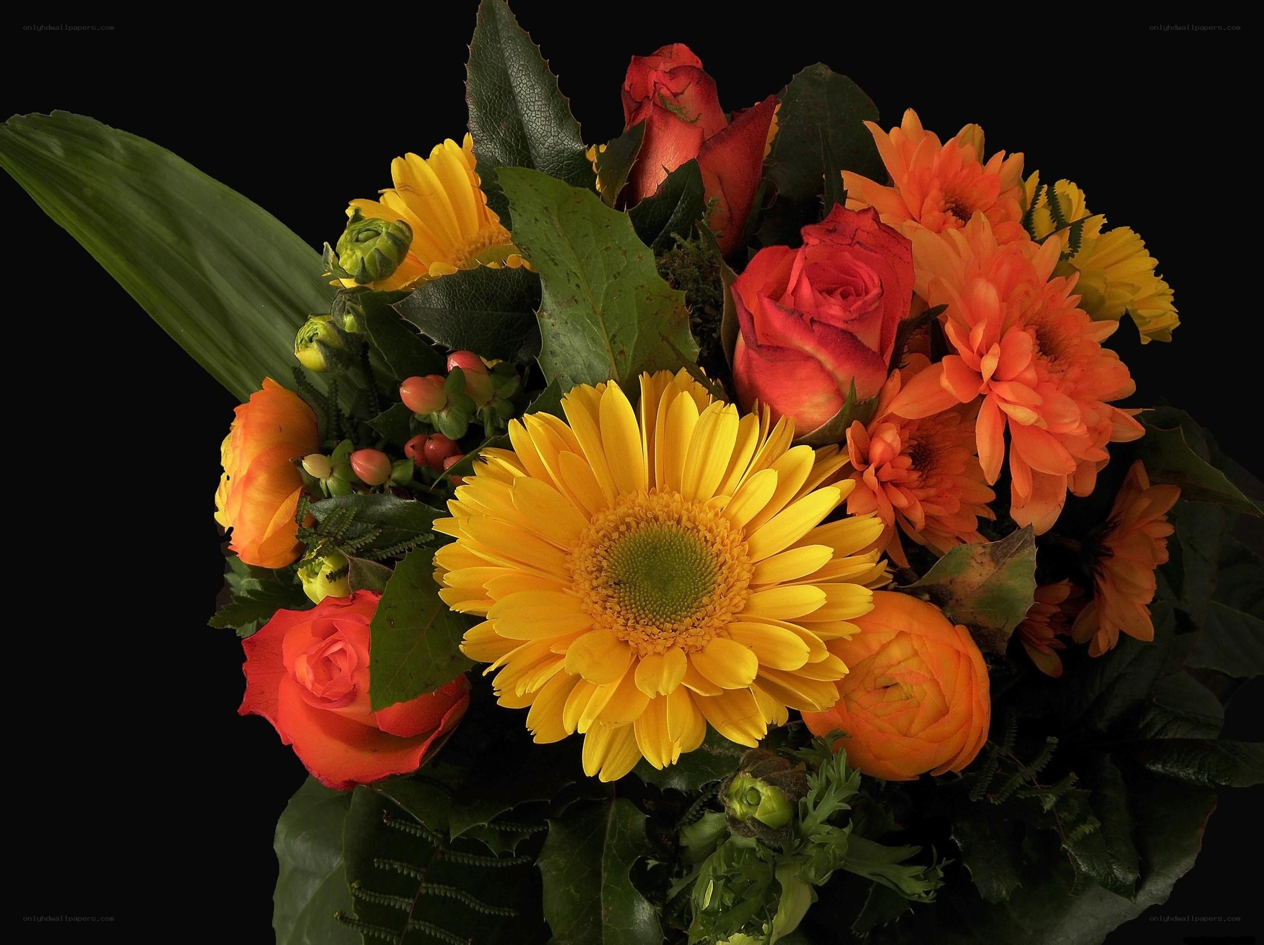 vibrant flower bouquet