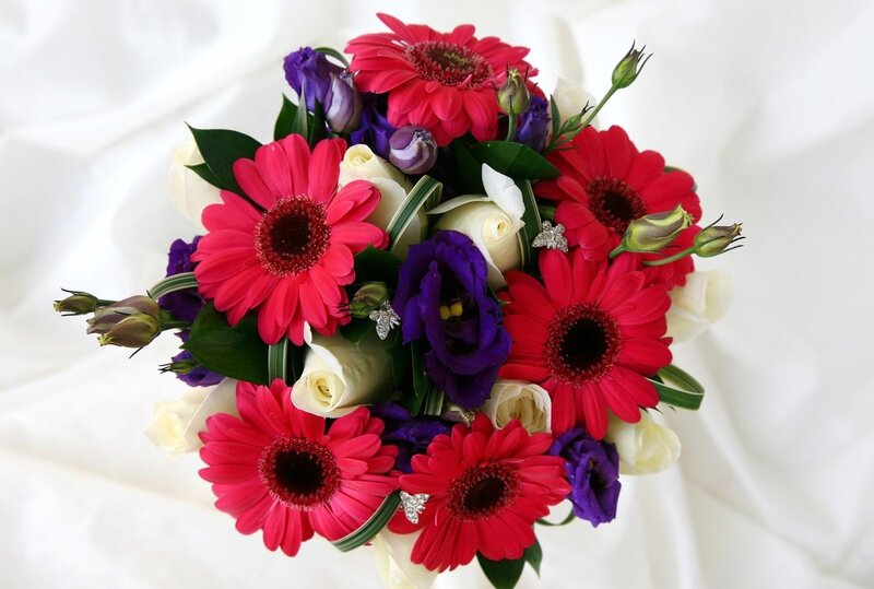 vibrant flower bouquet