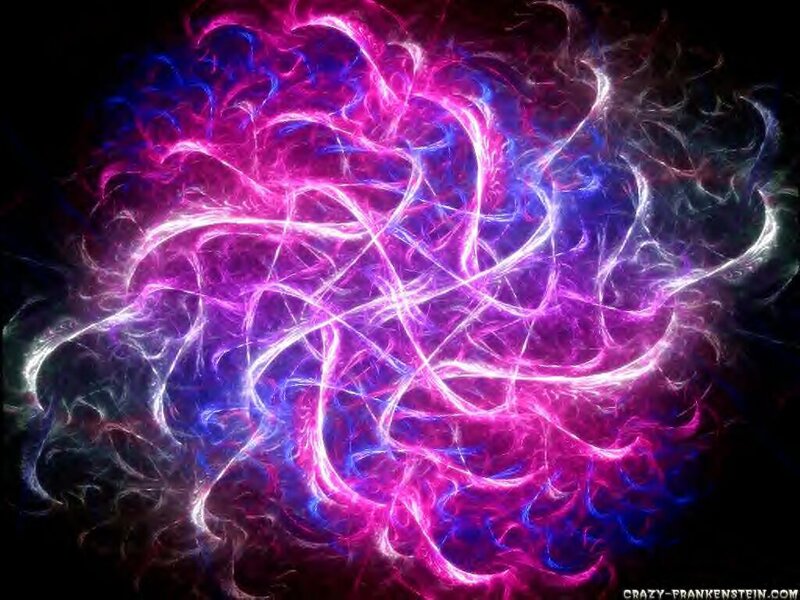 vibrant fractal energy burst