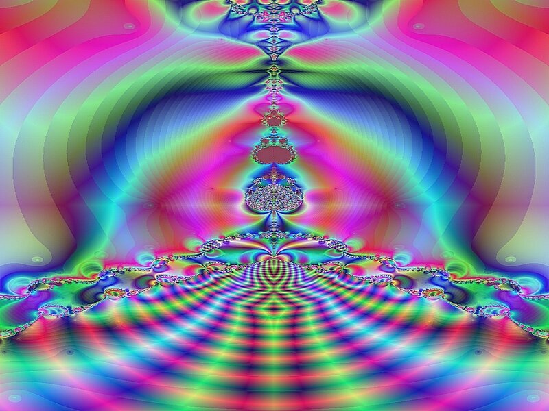vibrant fractal pattern