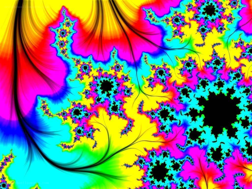 vibrant fractal pattern