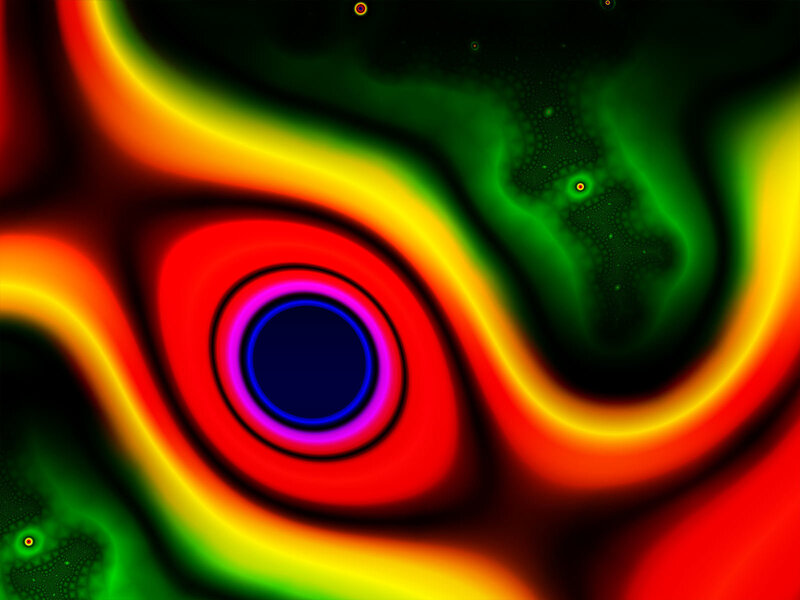 vibrant fractal pattern