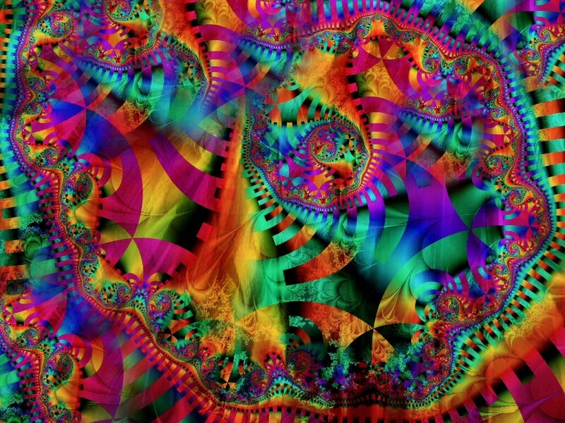 vibrant fractal patterns