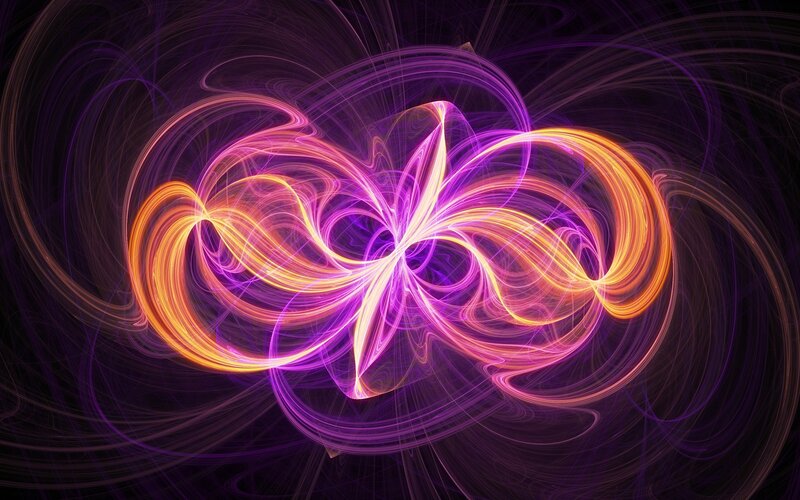vibrant fractal swirls