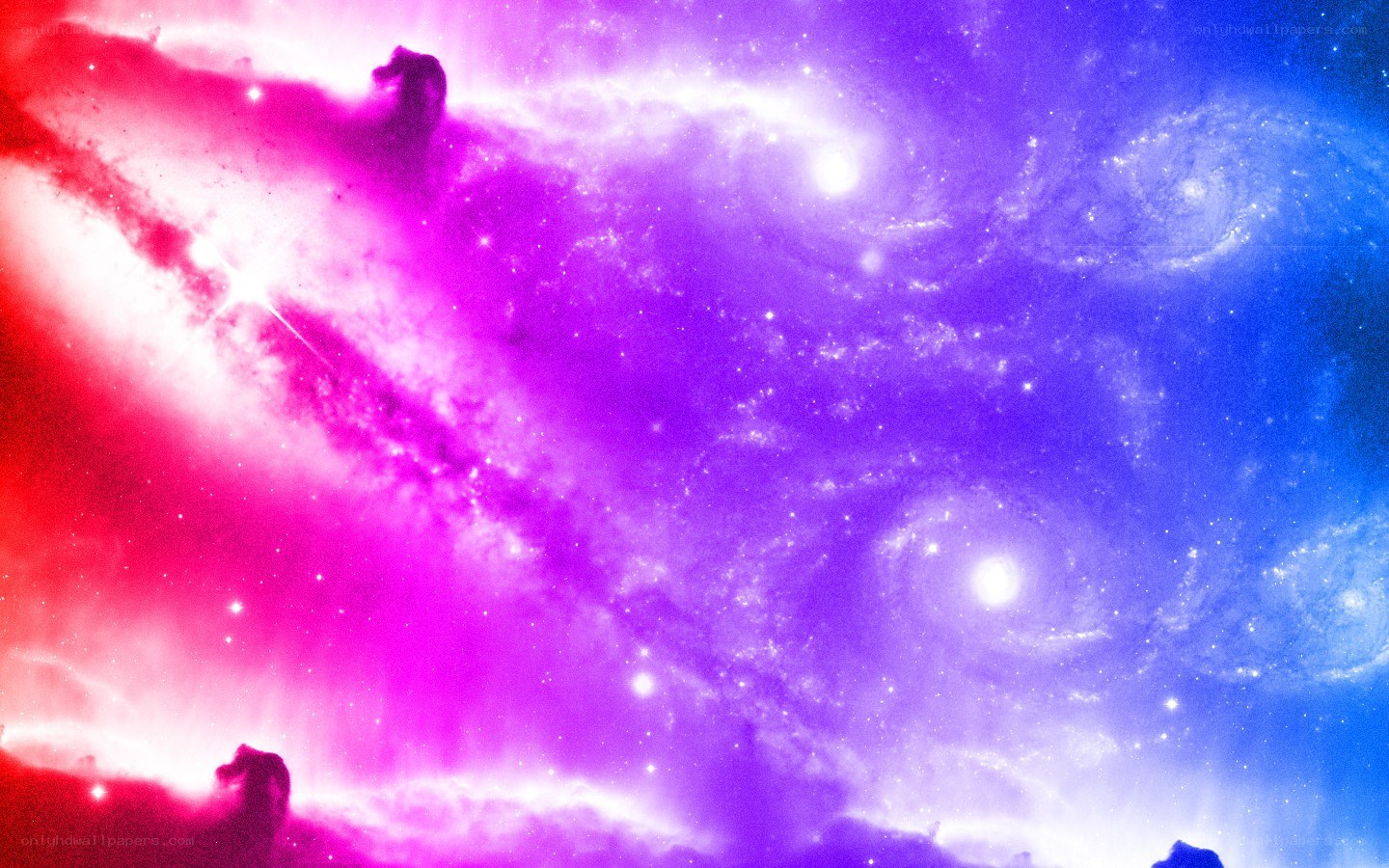 vibrant galaxy nebula