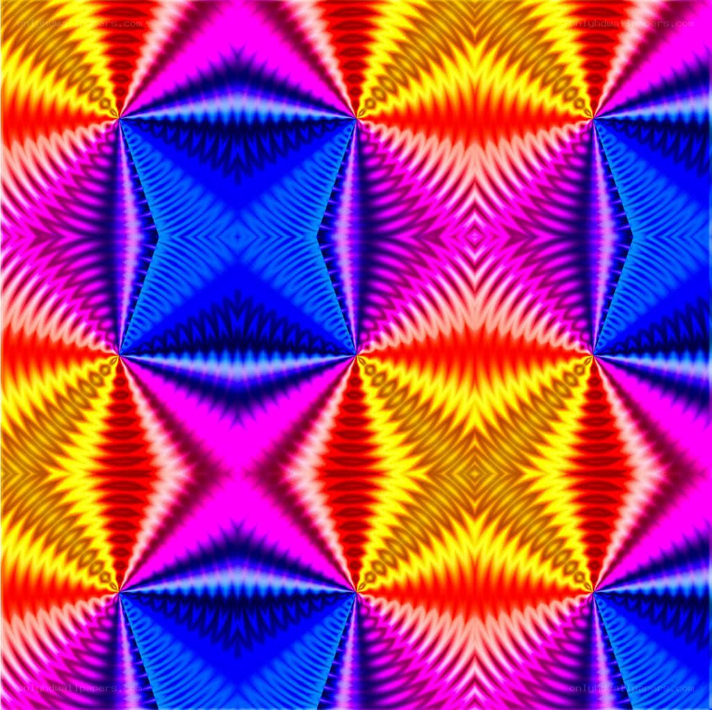 vibrant geometric pattern
