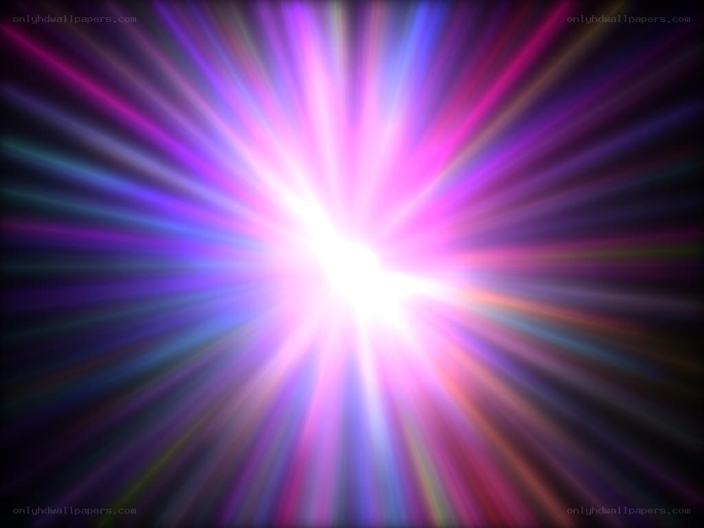 vibrant light burst
