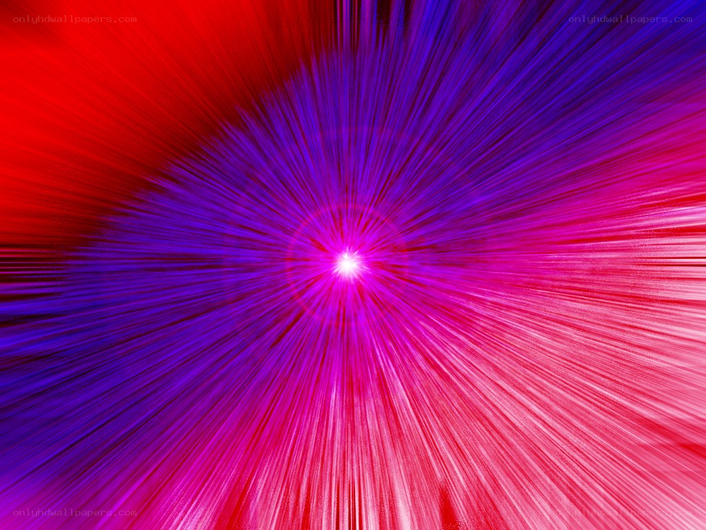 vibrant light burst