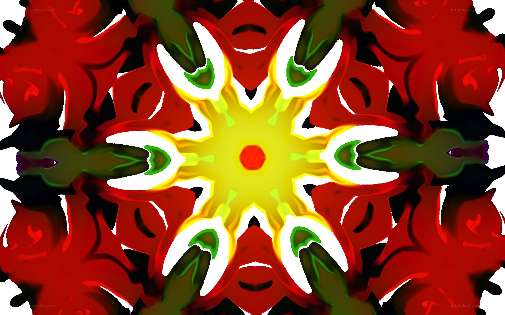vibrant mandala pattern