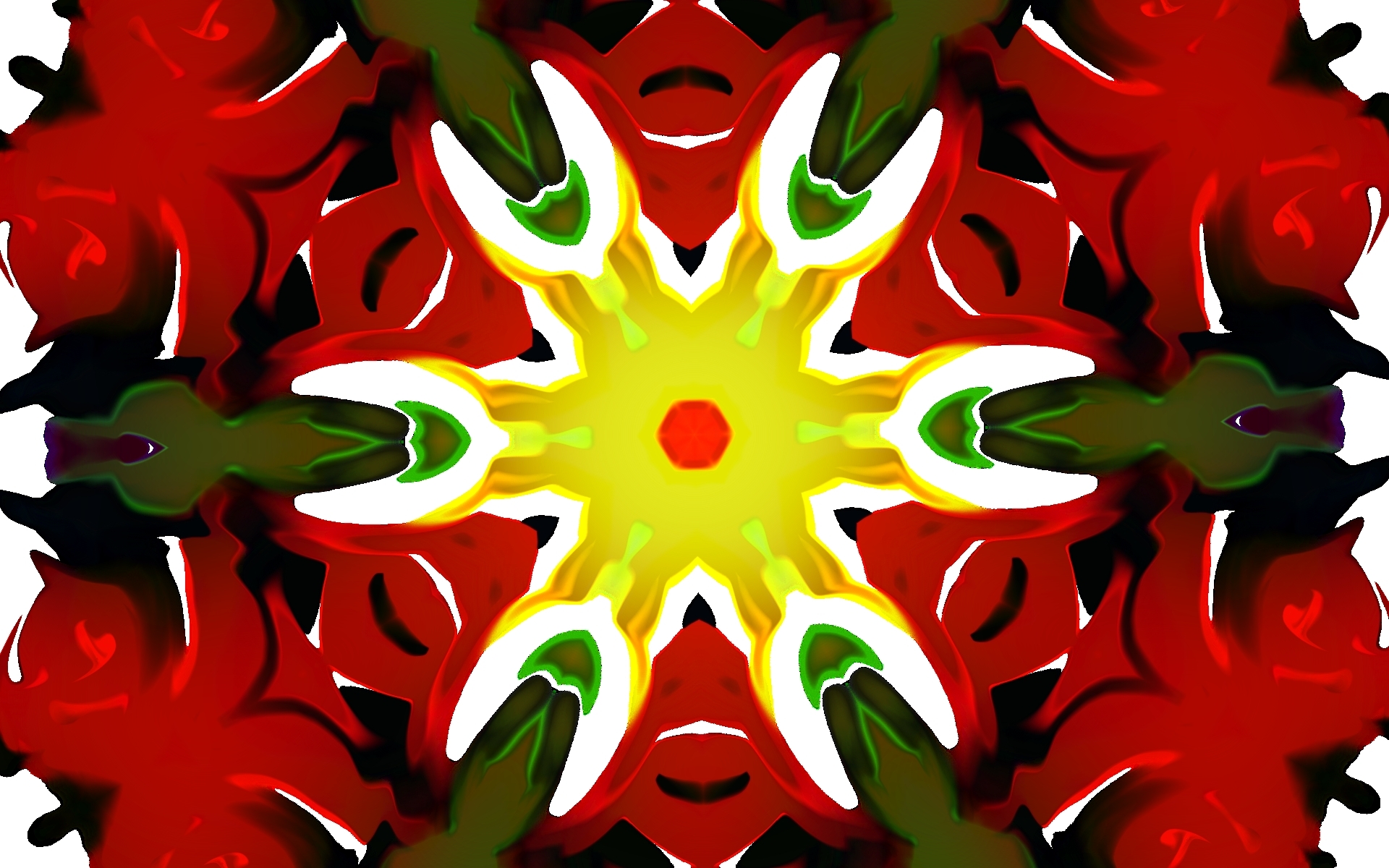 vibrant mandala pattern