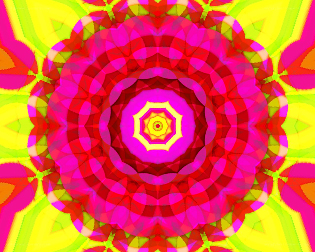 vibrant mandala pattern