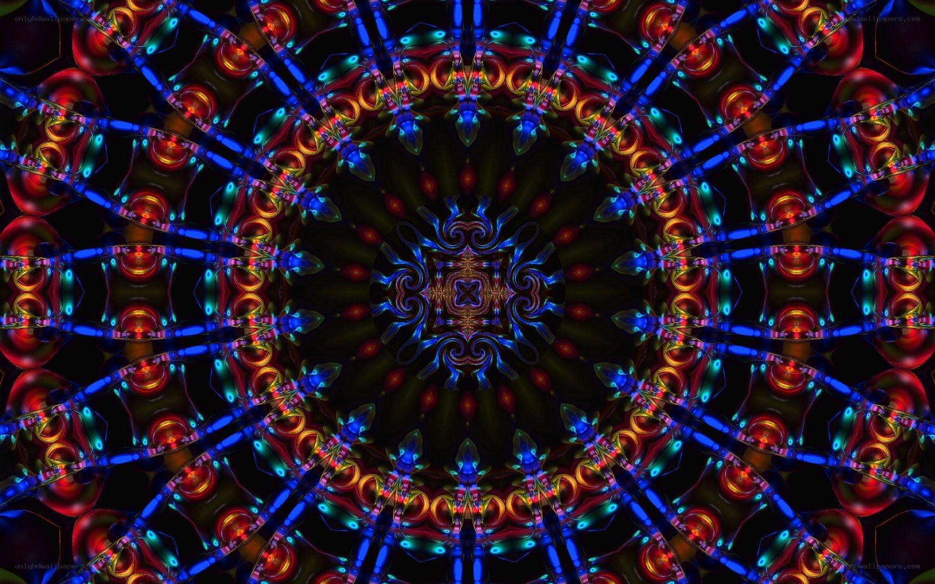 vibrant mandala pattern