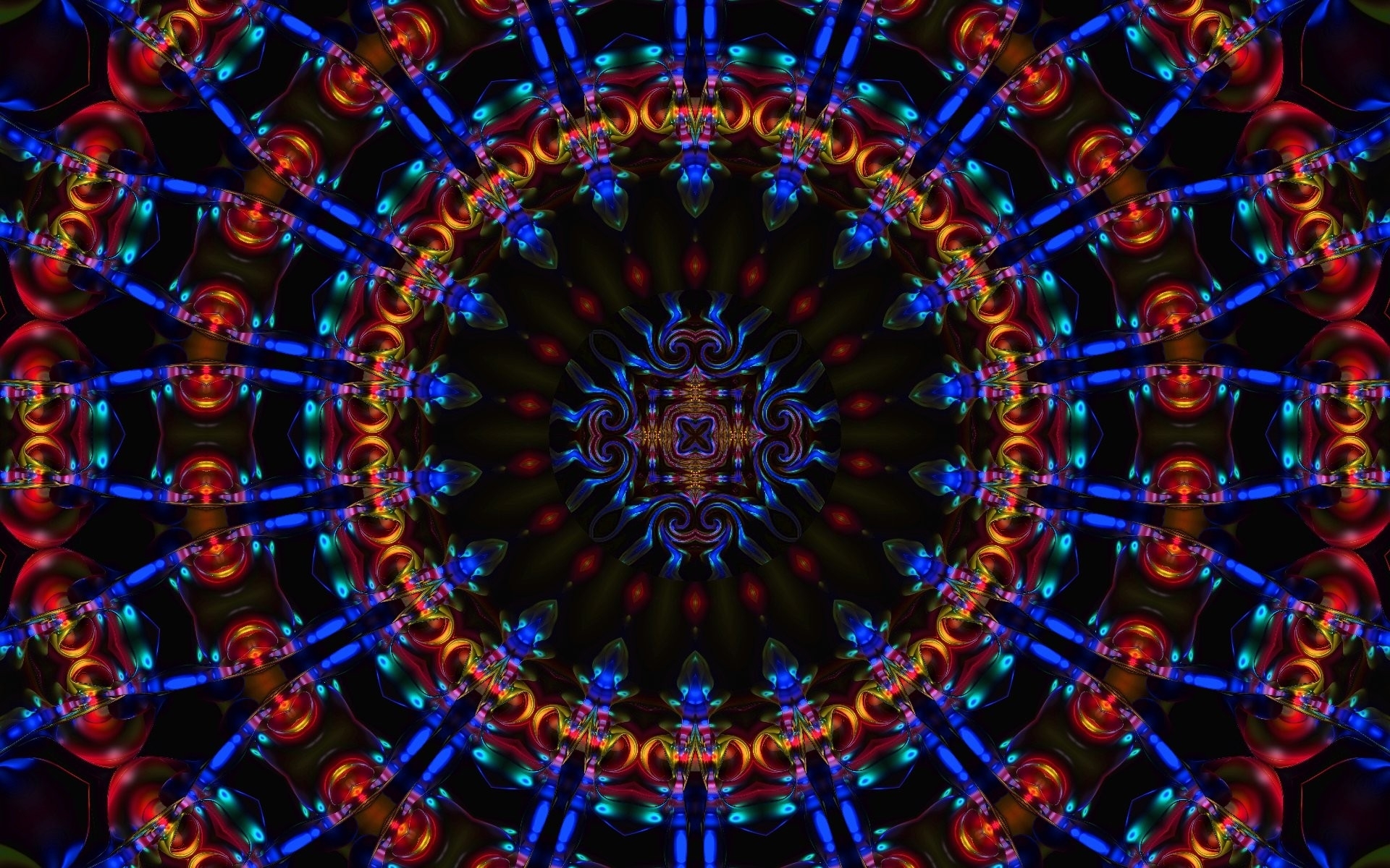 vibrant mandala pattern