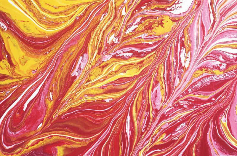 vibrant marbled pattern