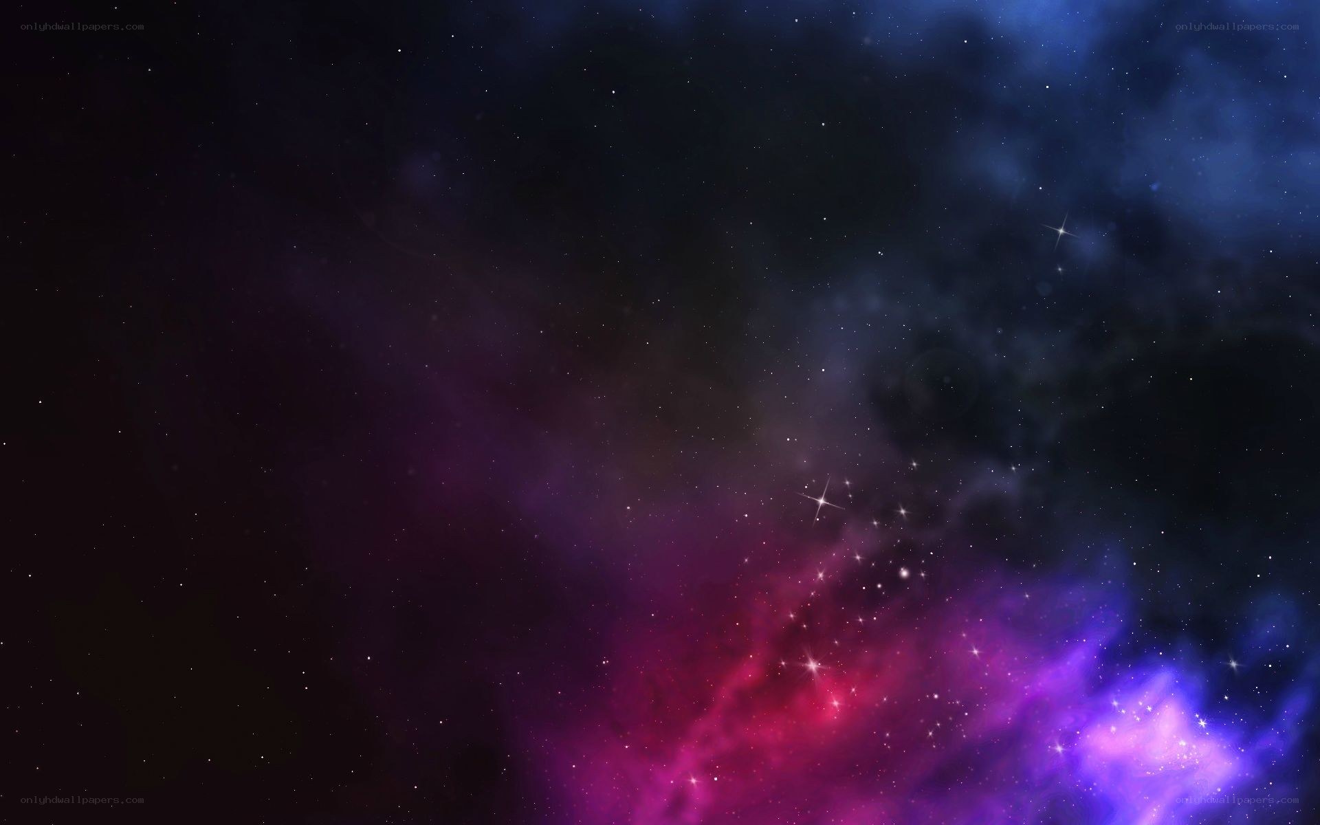 vibrant nebula in deep space