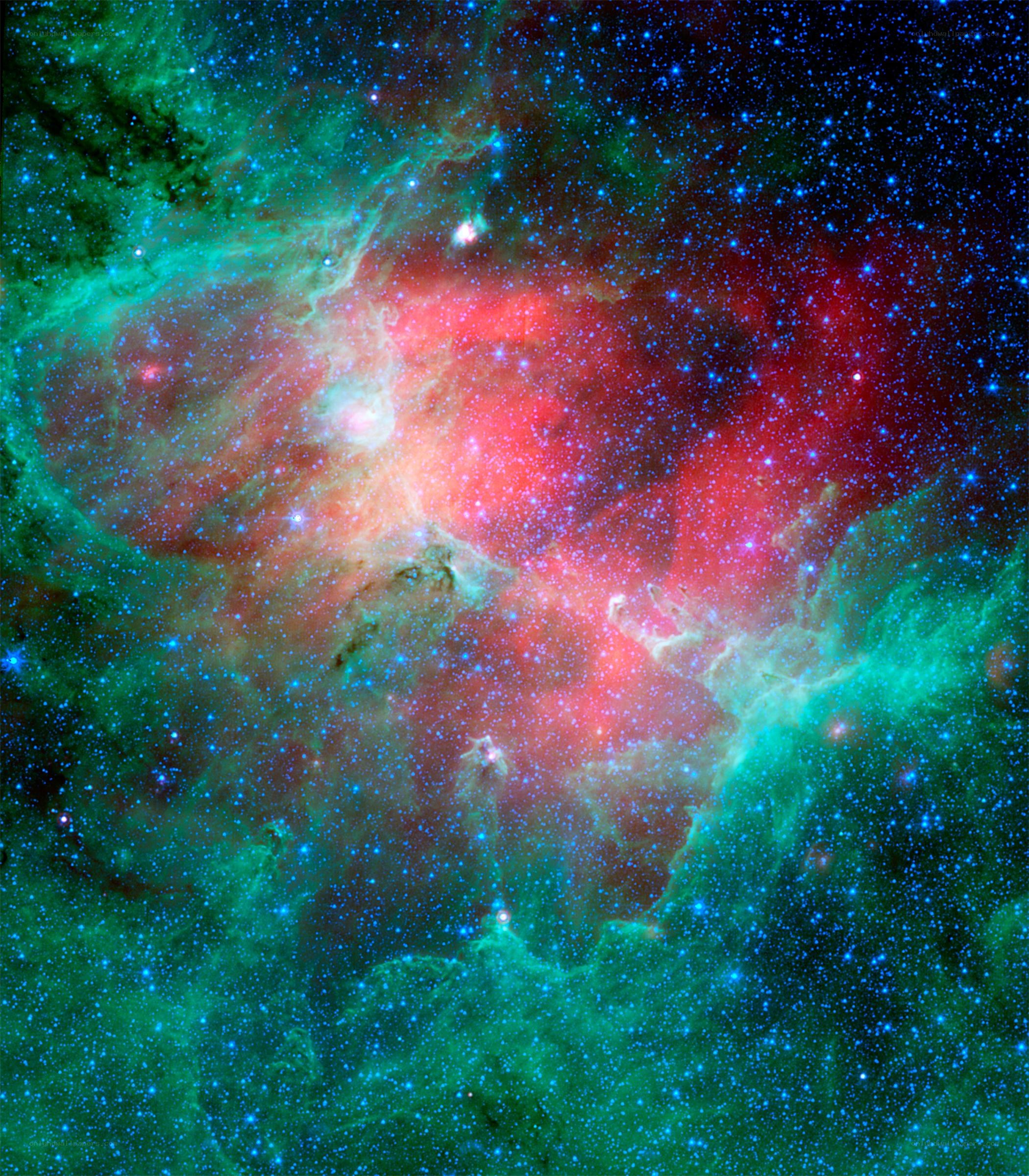Vibrant Nebula in Space