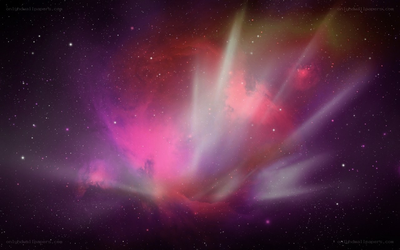 vibrant nebula in space