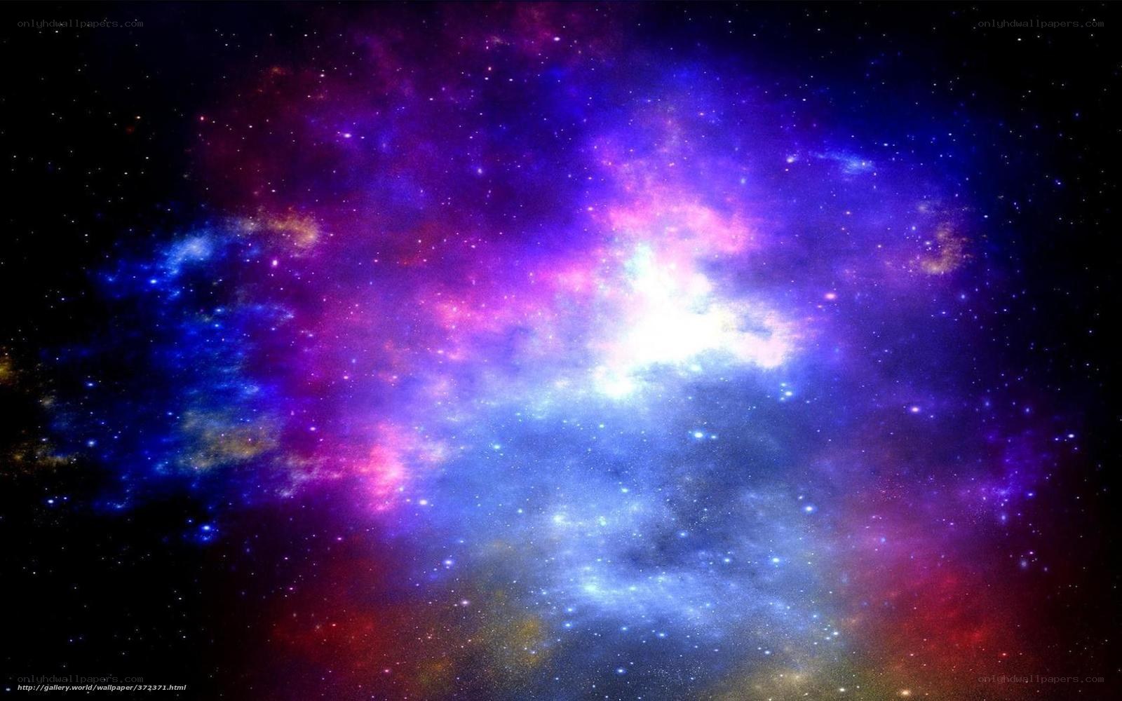 vibrant nebula in space