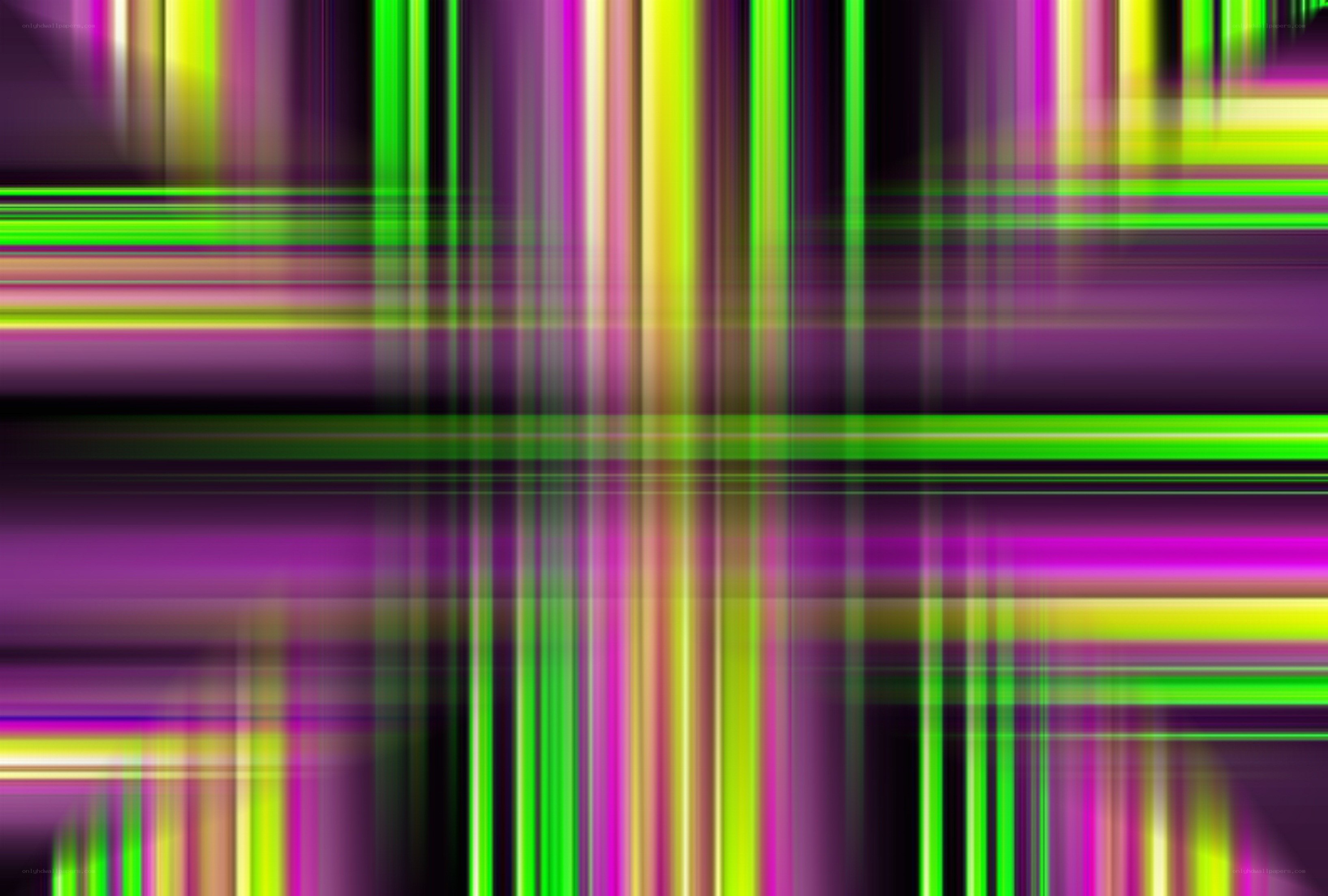 vibrant neon line pattern