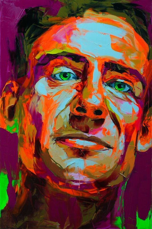 Vibrant portrait of a man